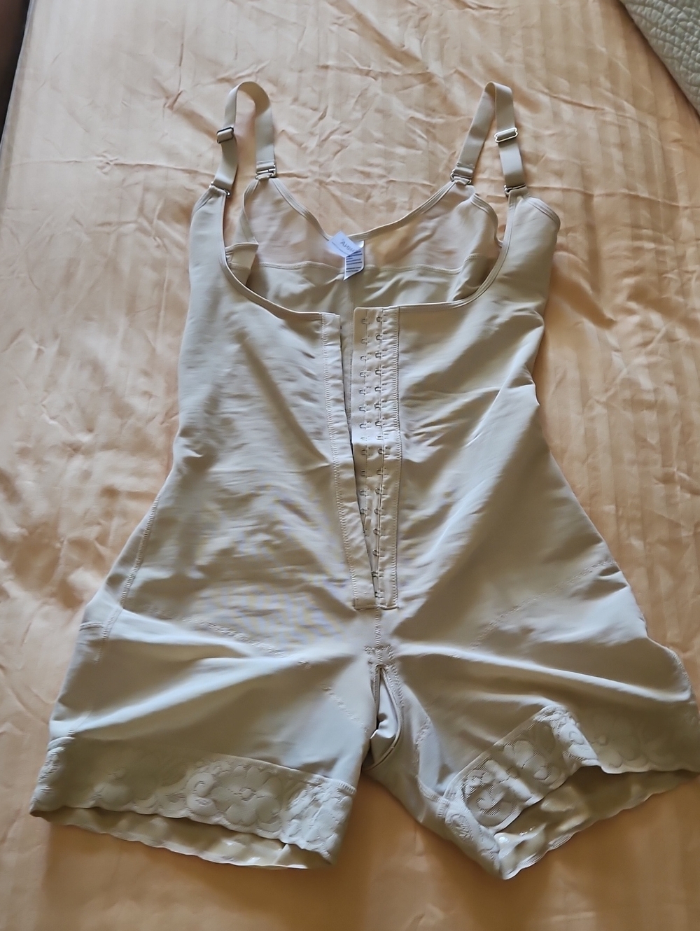 Yianna Shapewear Bodysuit Romper - Cream